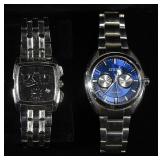 2 WRIST WATCHES- CITIZENS ECO WATCH WORKING