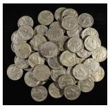 (50) FULL DATE BUFFALO NICKELS