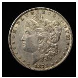 1878 7TF REV. 78 MORGAN DOLLAR XF/AU
