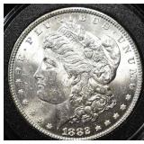 1882 MORGAN DOLLAR CH BU
