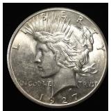 1927 PEACE DOLLAR BU