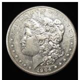 1904-S MORGAN DOLLAR CH AU
