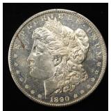 1890 MORGAN DOLLAR CH BU DMPL