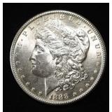 1888-S MORGAN DOLLAR CH BU