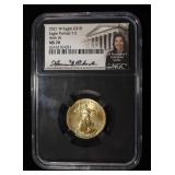 2021-W $10 1/4 GOLD AMERICAN EAGLE TYPE 2 NGC MS70