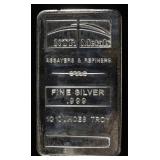 10 OZ .999 SILVER BAR
