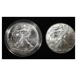2016 & 2017 AMERICAN SILVER EAGLES