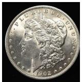 1902 MORGAN DOLLAR CH BU