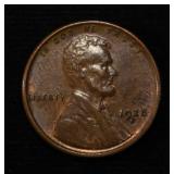 1928-S LINCOLN CENT BU BN