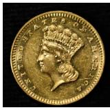 1886 $1 GOLD CH BU PL