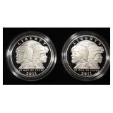 (2) 2011-P $1 UNITED STATES ARMY PR COMMEMS