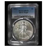 2013 AMERICAN SILVER EAGLE PCGS MS70