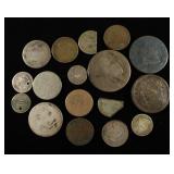 LOW GRADE & TYPE MIXED COLLECTORS LOT