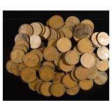 (87) WHEAT CENTS FROM THE 20'S