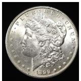 1899-S MORGAN DOLLAR AU/BU