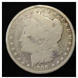 1900-O MICRO 'O' MORGAN DOLLAR VG