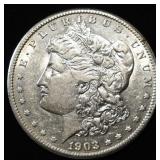 1903-S MORGAN DOLLAR AU