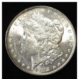 1902 MORGAN DOLLAR CH BU
