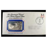 COMMEM INGOT APPROX 1.9 OZ 92.5% STERLING SILVER