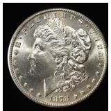 1878-S MORGAN DOLLAR CH BU
