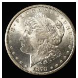 1878-CC MORGAN DOLLAR CH/GEM BU