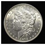 1878 7/8TF MORGAN DOLLAR BU