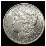 1893 MORGAN DOLLAR AU/BU