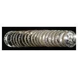 (20) 1963 90% SILVER FRANKLIN HALF DOLLARS