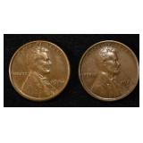 (2) 1926-S LINCOLN CENTS XF