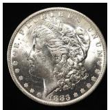 1883-O MORGAN DOLLAR CH BU