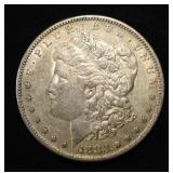 1883-S MORGAN DOLLAR AU