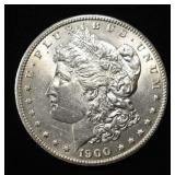 1900-S MORGAN DOLLAR CH BU
