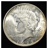 1922-D PEACE DOLLAR CH BU