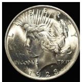 1923 PEACE DOLLAR CH BU