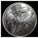 2022 STAR WARS DARTH VADER 1 OZ .999 SILVER ROUND