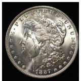 1887 MORGAN DOLLAR UNC
