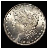 1882 MORGAN DOLLAR CH BU