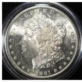 1881-S MORGAN DOLLAR BU