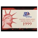 1999 SILVER PROOF SET