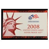 2008 SILVER PROOF SET
