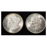 1883-O & 1884-O MORGAN DOLLARS BU