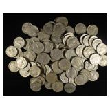 (100) FULL DATE BUFFALO NICKELS
