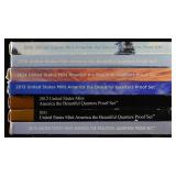 (7) QUARTER PROOF SETS