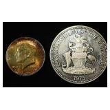 APPROX 1.5 & 0.5 OZ 90% SILVER