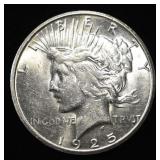1925-S PEACE DOLLAR BU