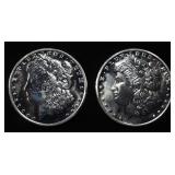 (2) 1 OZ .999 SILVER ROUNDS