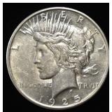1925-S PEACE DOLLAR AU