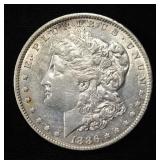 1886-O MORGAN DOLLAR AU