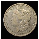 1889-O MORGAN DOLLAR VF/XF