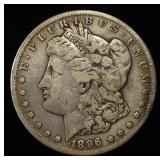 1896-S MORGAN DOLLAR FINE